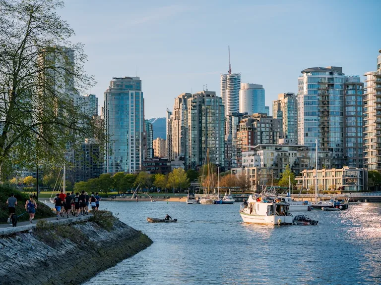 Yaletown condo area near downtown Vancouver