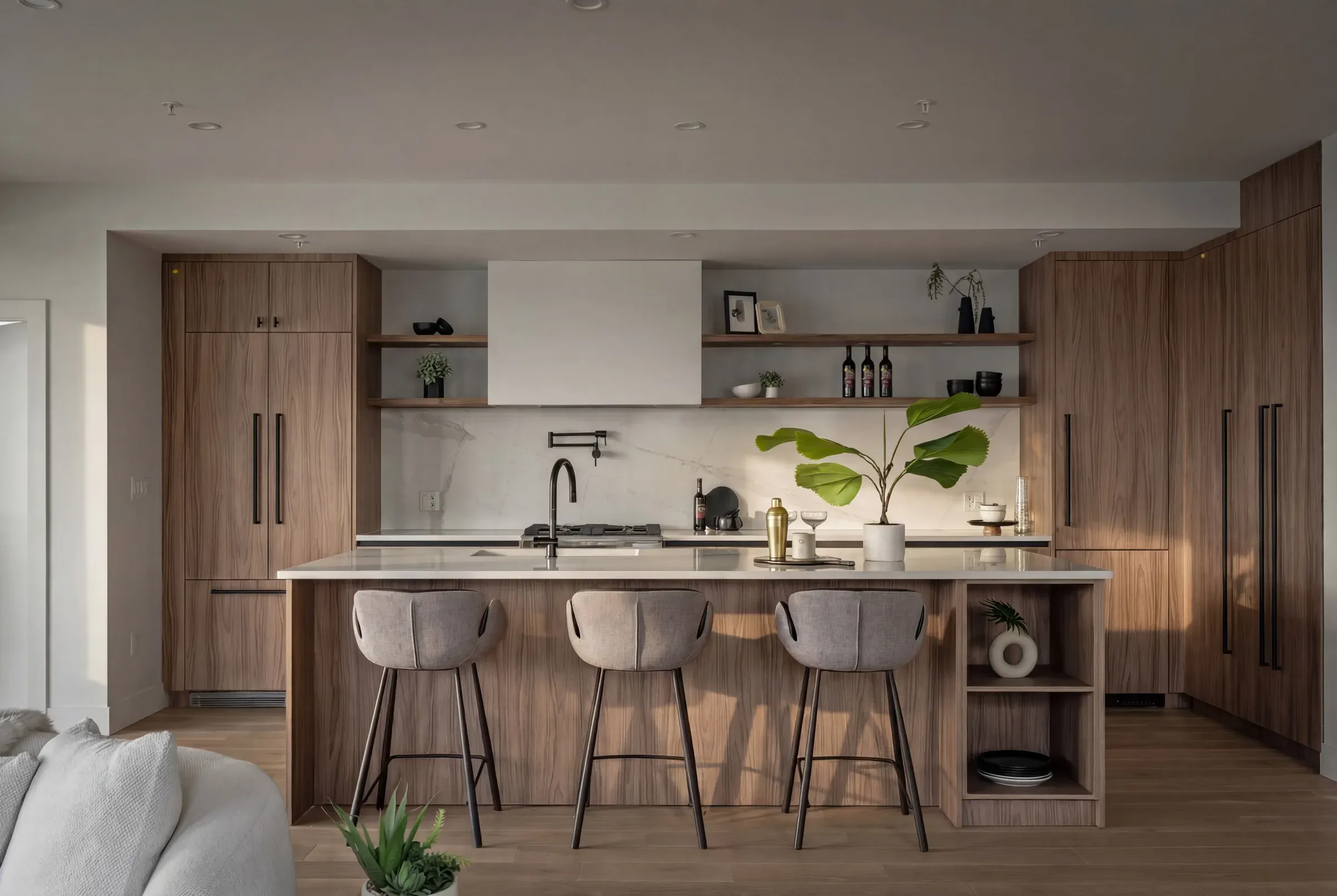 Premium kitchen interior