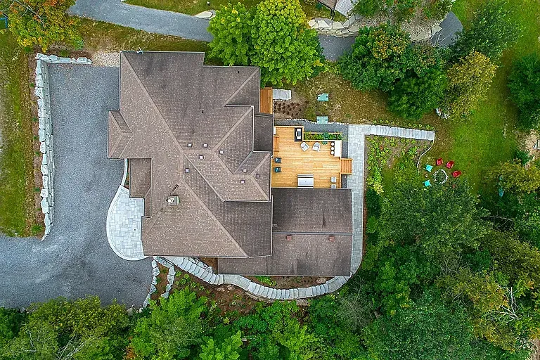 Aerial photo and video coverage of a Vancouver property