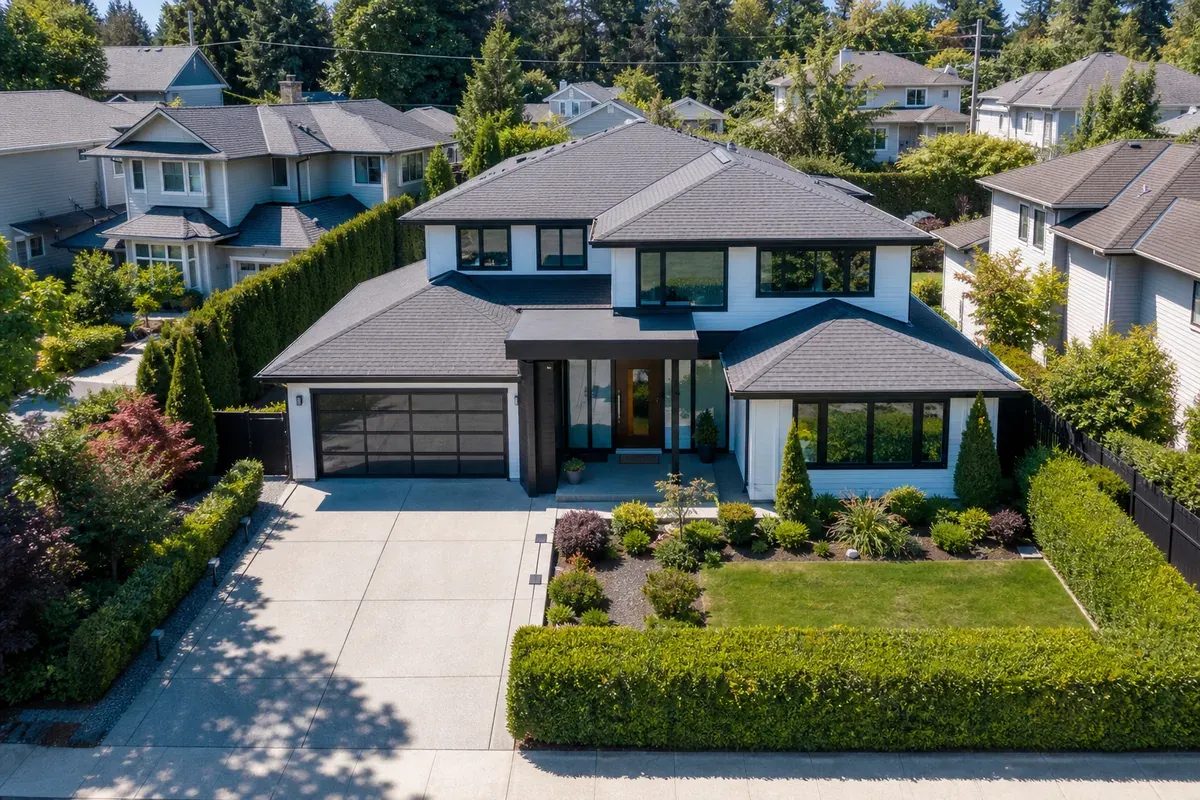 Aerial listing photo near Vancouver