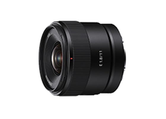 Sony E 11mm f/1.8 lens